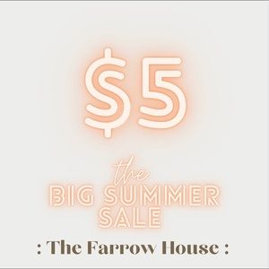 All these items are $5. Prices firm - but bundle 3 or more for 20% off!